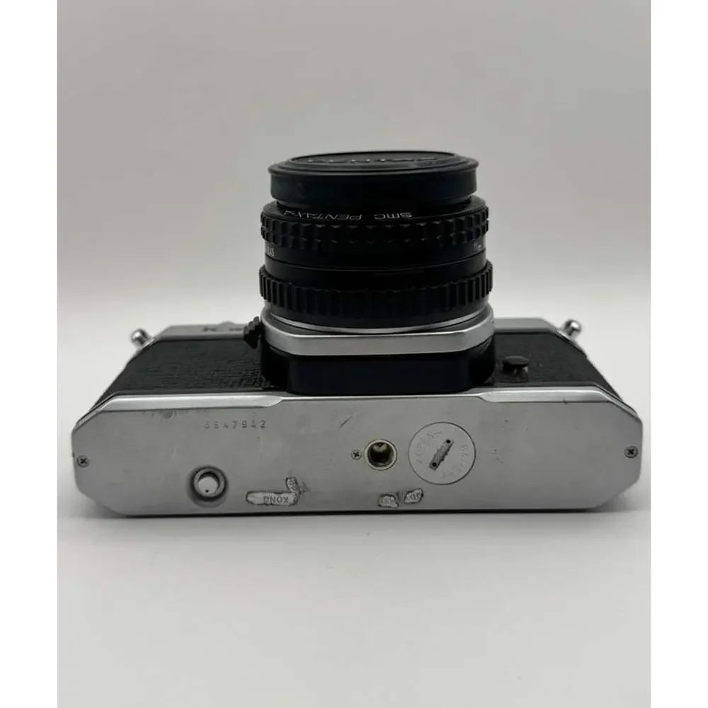 Asahi Pentax K1000 35mm SLR Film Camera SMC Pentax-M 50mm f/1.7 Lens Meter OK
